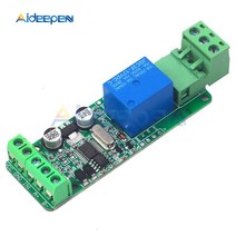 Modbus-Rtu 1 채널 12V 릴레이 모듈 스위치 입력/출력 RS485 / TTL 통신 개