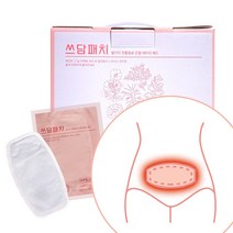 그날 생리 불편함 완화 쓰담패치 30매입, 5박스