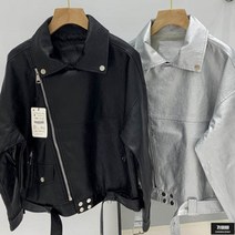 가바바 여성 레더자켓 다른상품 비교불가 오버핏 가죽자켓 G56316