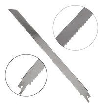 마끼다 쥐꼬리 2pcs 가정용 뼈 절단 기계 톱질 Trotters 스테이크 갈비 냉동 생선 왕복 블레이드 도구, 한개옵션0