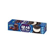 롯데 롯샌 화이트크림깜뜨 105g 3개 쵸코 탕비실 어린이집 사무실간식 주전부리, 12개