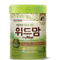파스퇴르 위드맘 분유 3단계, 750g, 8캔
