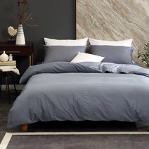 바운티풀 특급호텔침구 60수 사틴면 100% 300T 이불커버 솔리드 K (6컬러)