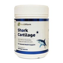 Healthfarm 헬스팜 뉴질랜드 상어연골 Shark Cartilage 750mg 300베지캡슐