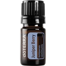 [도테라] doTERRA 주니퍼 베리 에센셜 오일 - 건강한 신장 및 요로 기능 지원 천연 스킨 토너 클렌저 제 진정 효과 확산 내부 국소 사용 5 ml, 1개