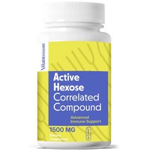 비타브로솜 AHCC 표고버섯균사체ahcc 1500mg(3캡슐) 90캡슐