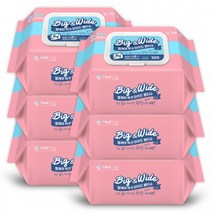 헬케어 빅앤와이드 물티슈 50매x(6팩) 캡형 엠보 2배크기 대형원단 빅사이즈, [헬케어 빅앤와이드 물티슈 50매x(6팩) 캡형], 상세페이지 참조