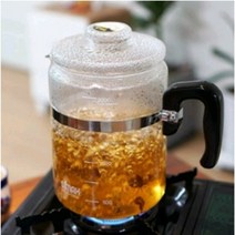 [베스트데코] 내열유리 약탕기 3L 유리약탕기 유리주전자, 1개