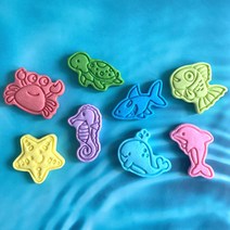 20개완성 바다버블바 천연입욕제 DIY 키트 버블바 만들기 재료 거품입욕제 집콕놀이, 바다버블바 (모양틀8P포함)
