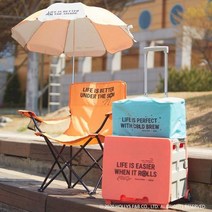 할리스 X 하이브로우 릴렉스체어 & 파라솔 세트, 상세페이지 참조