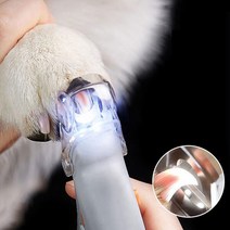 LED 랜턴 애견발톱깍이/슬리커브러쉬 애견빗 셀프칫솔, LED 랜턴 애견발톱깍이, LED 랜턴 애견발톱깍이