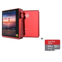 MP3 Hidizs AP80PRO HiFi 듀얼 ESS9218 MP3 블루투스 음악, 빨간색과 64G 카드, 협력사, 다른