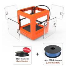 목업제작 3D프린터 나노 미니 3D 프린터 DIY 장난감 Modle 인쇄 교육 Impresora 3d 어린이 선물 지역 창고에서 FDM 3D 프린터, 협력사, B2 250G 필라멘트 추가