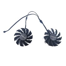 Gigabyte GTX 960 GTX 950 R9 용 냉각 팬 390 GV-N950 N960 듀얼 팬 그래픽 카드 냉각 교체 87MM PLA09210S, [02] 2PCS