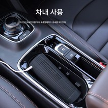 Ciliver 가정용 차량용 공기청정기 살균소독기 포름알데히드 제거 PM2.5 테이블 음이온 연기 제거, 1개, 그레이