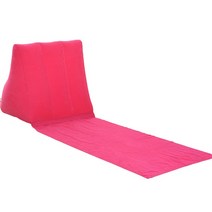 es)차박 텐트 에어 자충 매트 풍선 Foldable 소프트 비치 침대 여행 매트리스 의자 좌석 캠핑 Beaching 레저 Lounger 다시 베개 쿠션, [02] Rose Red