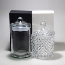 몰드몰 일자원형 350ml 포장박스 _ 불꽃크리스탈 캔들 (소), 화이트