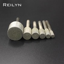 전동 실린더 전기 파워 삼면 포장기 에어 도어 공압 다이아몬드 그라인딩 포인트 630mm 미세 모래 비트 1 개 옥 석재 연마용 헤드, 120+Cylinder 18mm