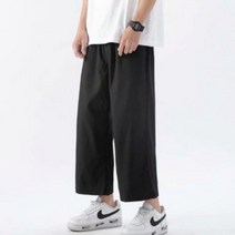 남자냉장고바지 와이드슬랙스 쿨링팬츠 냉장고슬랙스 남성8부 -인증