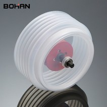 구멍 오프너 먼지 커버 천장 목재 석고 보드 다운 램프 전기 해머 드릴 160mm 천공 애쉬 더스트, 04 Transparent160mm
