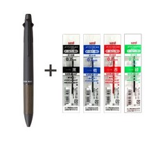 유니 제트스트림 퓨어몰트 멀티펜 4색볼펜&샤프 1개 + 리필심 4개 MSXE5-2005-07