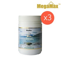 MegaMax 메가맥스 초록입홍합 글루코사민 500캡슐 상어연골함유 3개, 500개