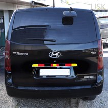 USK 그랜드 스타렉스 전용 트렁크 가니쉬 포인트 퍼포먼스 데칼 스티커 랩핑지 튜닝 DIY 용품, D.타입