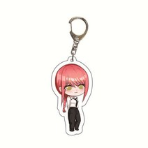 체인소맨 키링 Chainsaw Man Anime KeyChain Women Cos Girls Gift 열쇠 고리 남성용 아크릴 자동차 파티 펜던트 일본 포치 타, [04] 7468