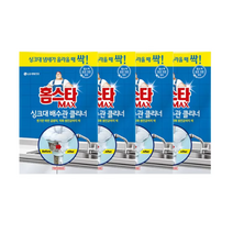 홈스타 홈스타맥스싱크대 배수관 클리너x 4, 1세트