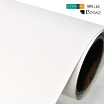 인테리어필름 싱크대시트지 매트화이트 현대엘앤씨 SMT01, 비방염