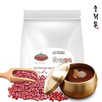 소적두 무가당팥죽 200g 1kg 2kg(PE 실속형) 국산팥, 02_1Kg x1(PE실속형), 아이스팩