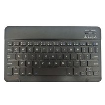키보드키캡 블루투스 호환 키보드 멀티 장치 슬림 범용 무선 iPad / Windows OS Mac 용 충전식, 한개옵션2, 9 inch, 한개옵션1