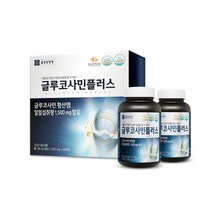 종근당건강 글루코사민 플러스 1200mg 90정 1병, 0, 180정(3개월) x 2개