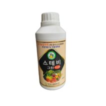 스테비아 -500ml 식물 당도증진 신선도향상 천연미생물 유기농업자재 토마토 수박 메론 참외 복숭아 딸기