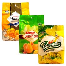 티에스 망고맛 or 배맛 or 바나나맛 젤리 450g, 바나나맛 젤리400g