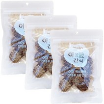 아침애 강아지 수제간식 3개세트 특가전, 3개, 오리떡갈비 와퍼(치즈)80g