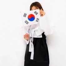 새로퀸즈 천수기 미니깃발 응원깃발 국기 27x20, 10개