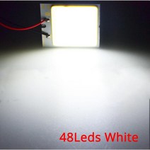 야외작업용조명 세차 틴팅샵 고성능 2X 화이트 T10 W5W Cob 16SMD 24SMD 자동차 Led 클리어런스 라이센스, 한개옵션1, 03 48SMD White Led