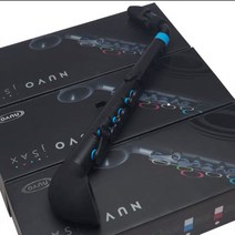 영국 Nuvo 정품 jSAX 입문 취미 초심자 색소폰 방수 플라스틱 색소폰, 검정색+파란색, nuvo 색소폰