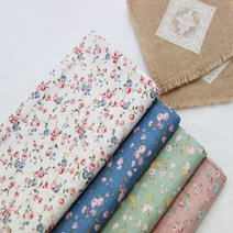 대폭 60수 아사 순면 원단 리지 4color 천 패브릭, 핑크