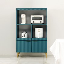 셀린 800 템바 주방 수납 렌지대 3color 착불설치배송, 청록