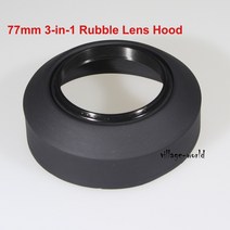 77mm 77mm 3 in 1 stage 캐논 호환 니콘 소니 호환 펜탁스 contax 올림푸스 삼성 dslr slr 카메라 용 3 단 고무 접이식 렌즈 후드