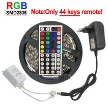LED 전등 교체 방등 형광등 기판 거실등 5M 10M 20M 스트립 조명 RGB 5050 DC12V 블루투스 원격 제어 유연한 테이프 TV 백라이트 룸 홈 인테리어 Led, 03 12V 전용 44K 제어, 02 미국 플러그_02 20m 풀세트