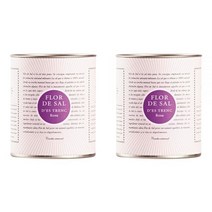 독일 Flor de Sal dEs Trenc Gewürzsalz Meersalz rosa 플뢰르 드 셀 로즈 씨 솔트 장미 소금 150g 2팩