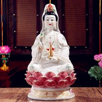 석가모니 불상 석불 미륵반가사유상 불쌍 삼존불 부처상 부처님상 돌부처 관세음보살상 61, 30x16x13cm, 다색