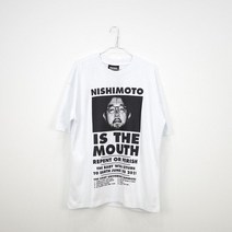 NISHIMOTO IS THE MOUTH CLASSIC S/S TEE WHITE NIM-L11C