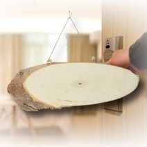 캠핑 문패 알림판 친환경 자작 나무 현판 걸이형 표지판 간판, 캠핑문패