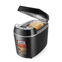 빵굽는기계 식빵기계 가정용 제빵기 Sonifer-1.3kg 자동 빵 제조기 870w 프로그래밍 가능 15 시간 사전 설, 01 Bread Machine_03 AU