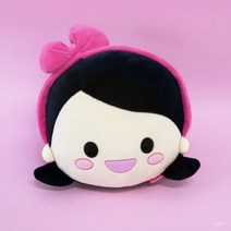 캐리앤샵 캐리 리본 얼굴쿠션, 단품