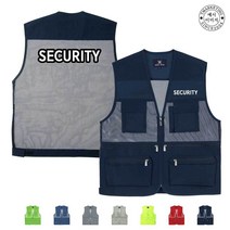 TCU-572 보안 SECURITY 단체조끼(인쇄변경가능)